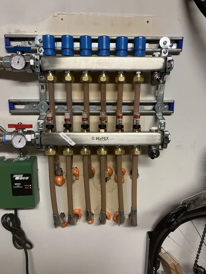 Plumber performing Leak Detection at a residential property in Salem Heights